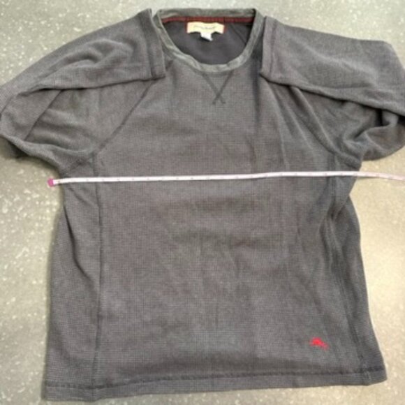 Tommy Bahama Gray Textured Long Sleeve Shirt – Size Medium - Picture 7 of 9
